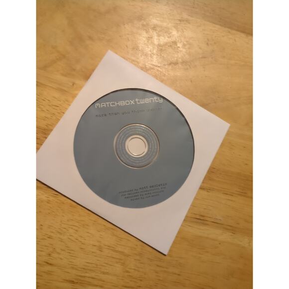 Other - Matchbox Twenty More Than You Think You Are CD